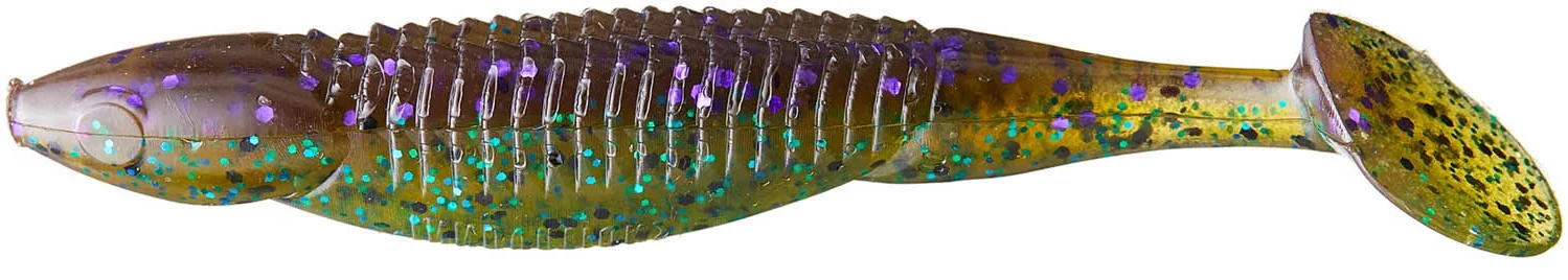 Reaction Innovations Little Dipper 3 1/2 inch Soft Paddle Tail Swimbait 9 pack - Image 24
