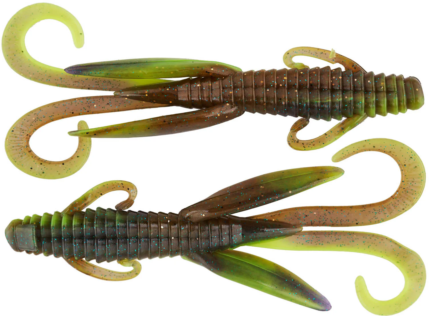 Reaction Innovations Man Bear Pig 5 inch Creature Bait 8 pack - Image 20