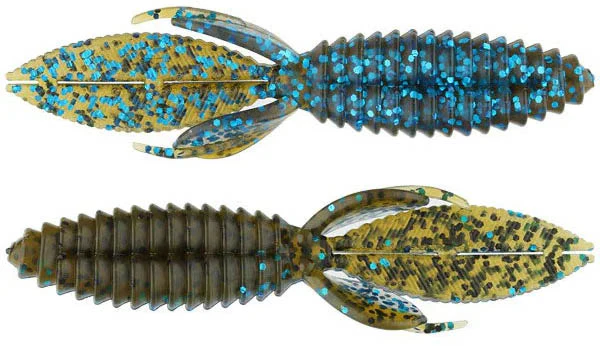 Reaction Innovations Smallie Beaver Soft Plastic Creature Bait 10 pack - Image 27