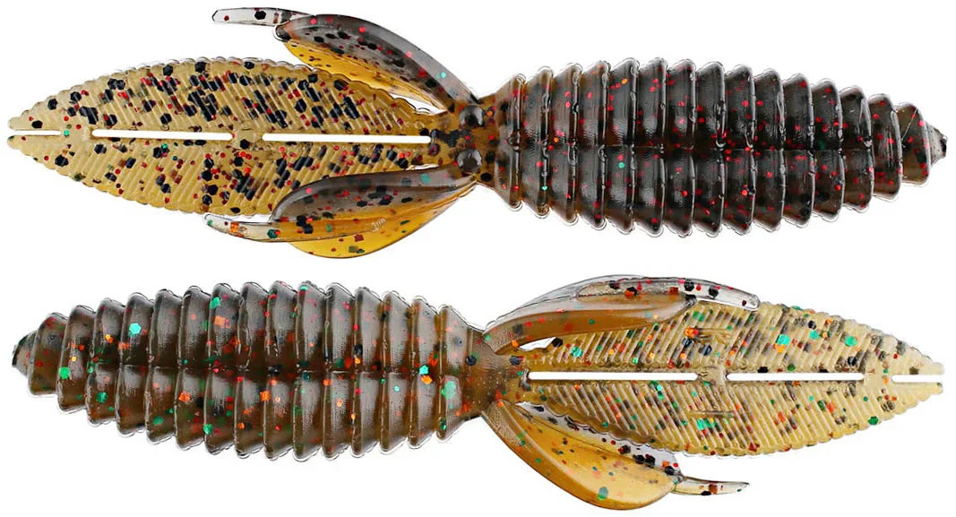 Reaction Innovations Smallie Beaver Soft Plastic Creature Bait 10 pack - Image 5