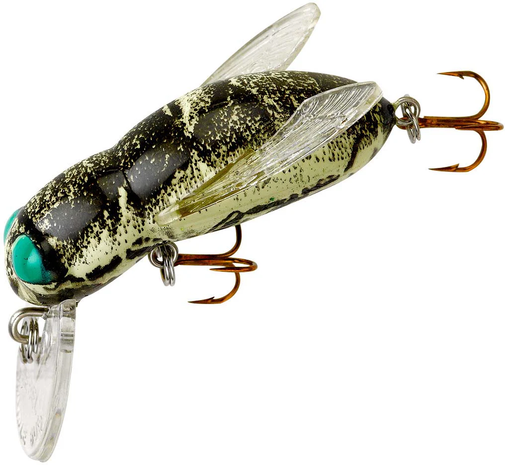 Rebel Bumble Bug Crankbait 1 1/2 inch Ultralight Waking Crankbait - Image 4
