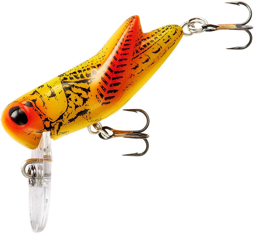 Rebel Crickhopper 1 1/2 inch Ultralight Waking Crankbait - Image 11
