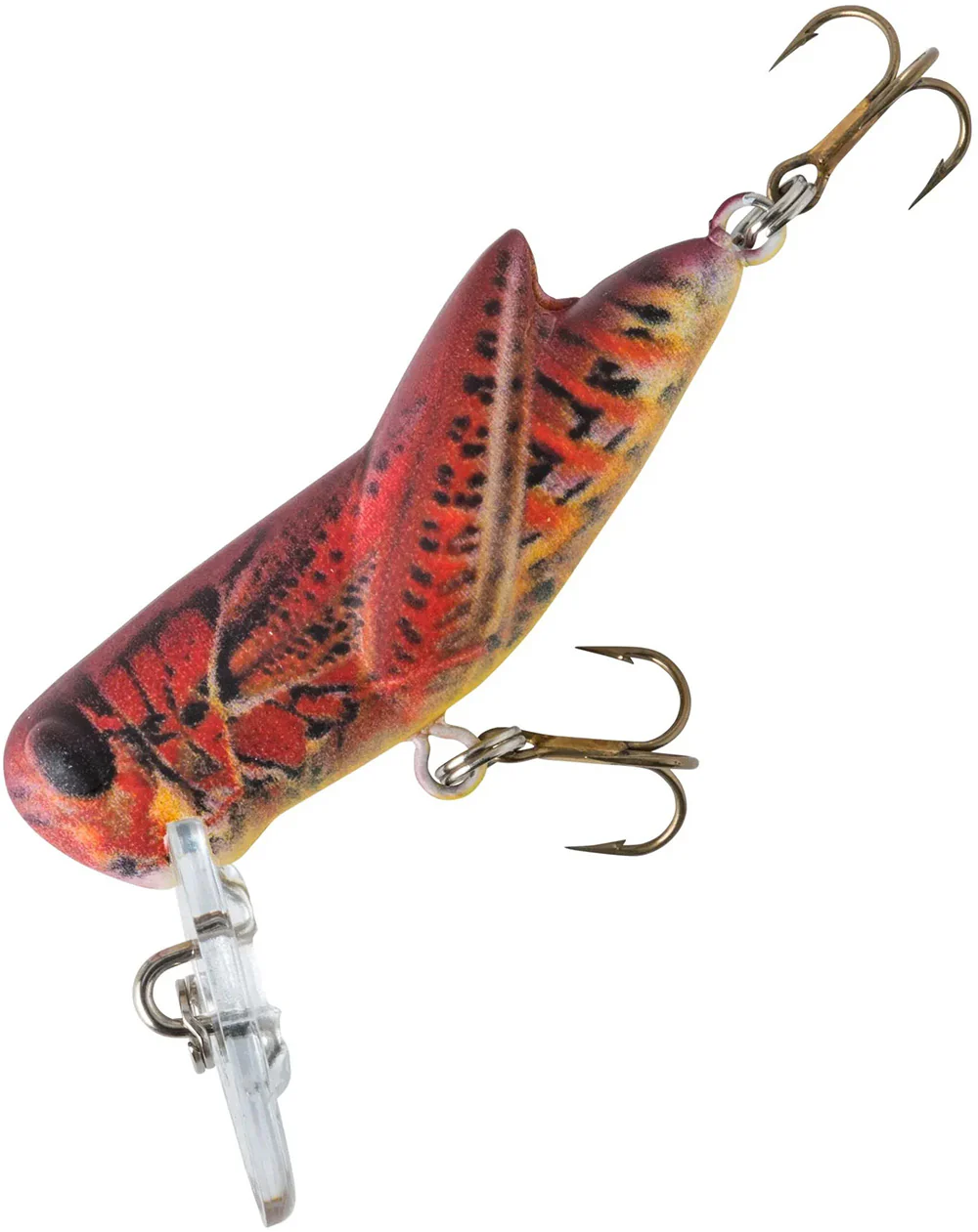 Rebel Crickhopper 1 1/2 inch Ultralight Waking Crankbait - Image 4