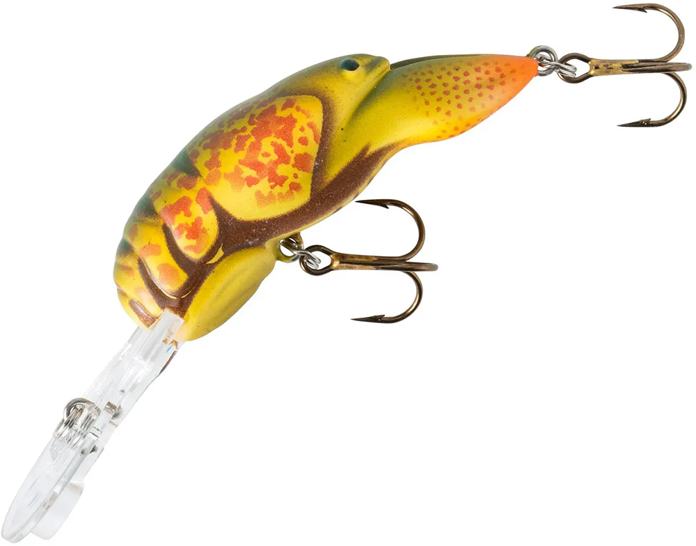 Rebel Deep Wee Crawfish Lure 2 3/8 inch Medium Diving Crankbait - Image 12