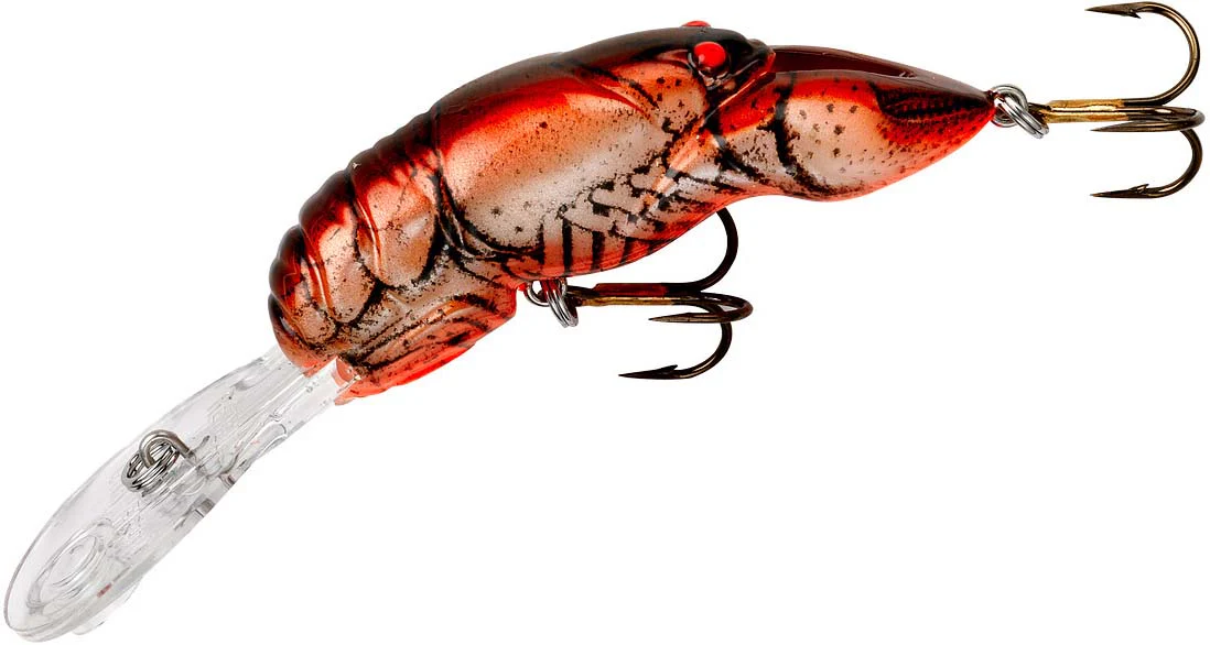 Rebel Deep Wee Crawfish Lure 2 3/8 inch Medium Diving Crankbait - Image 2