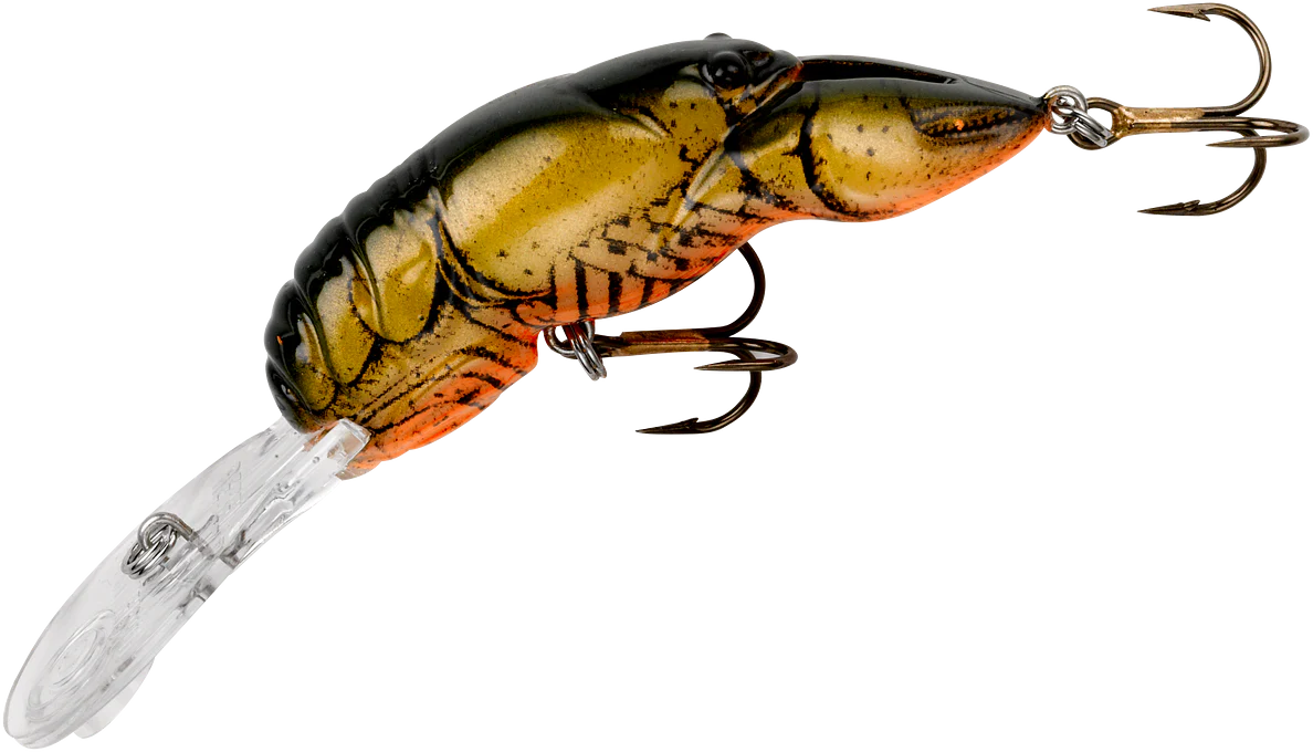 Rebel Deep Wee Crawfish Lure 2 3/8 inch Medium Diving Crankbait - Image 6
