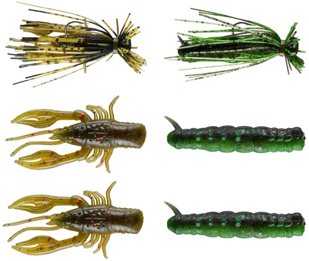 Rebel Ultra Finesse Jig Kit Snack Packs - 6 Piece