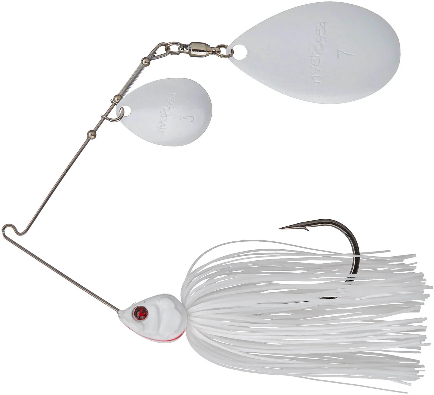 River2Sea Ish Monroe Bling Colorado Indiana Spinnerbait 1/2 oz. - Image 5