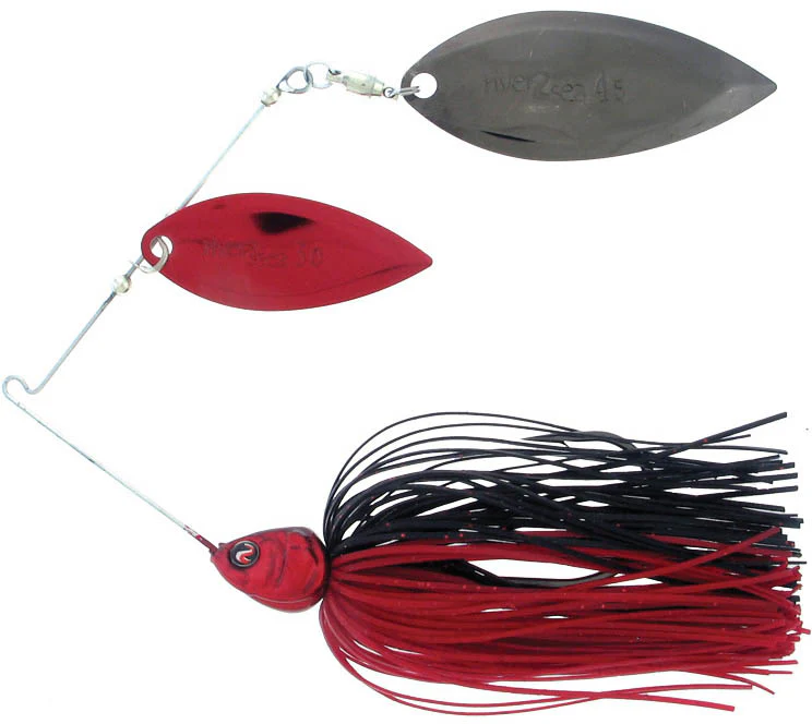 River2Sea Ish Monroe Bling Double Willow Spinnerbait 3/8 oz. - Image 3