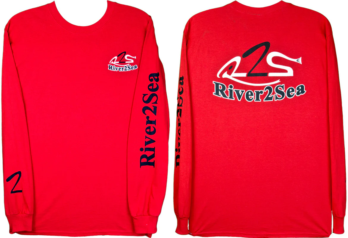 River2Sea Long Sleeve Logo T-Shirt - Image 2