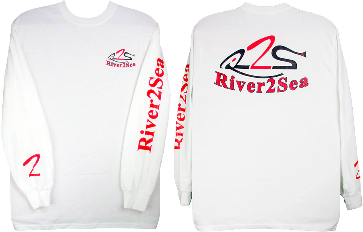 River2Sea Long Sleeve Logo T-Shirt - Image 3