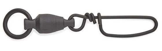 Sampo Welded Ring Coastlock Snap Swivel Black
