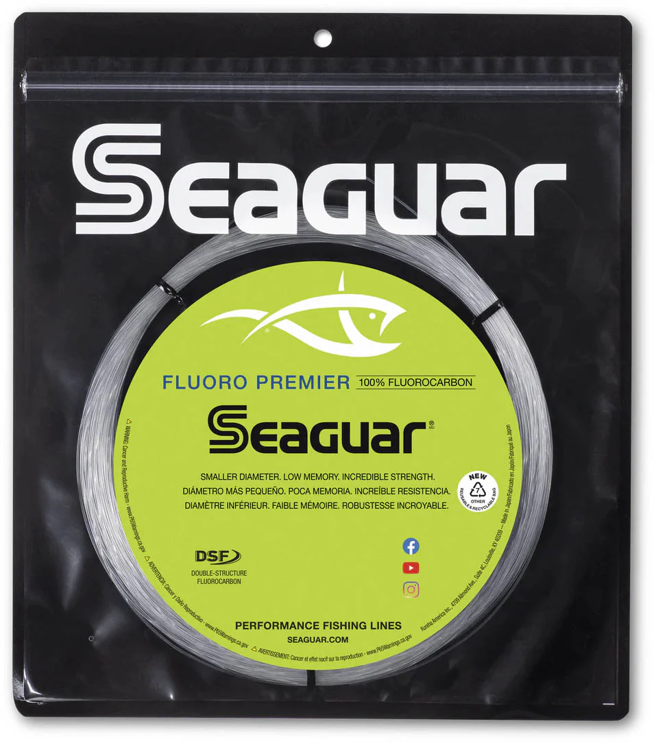 Seaguar Fluoro Premier Leader Wheel 25 Yards - Image 2