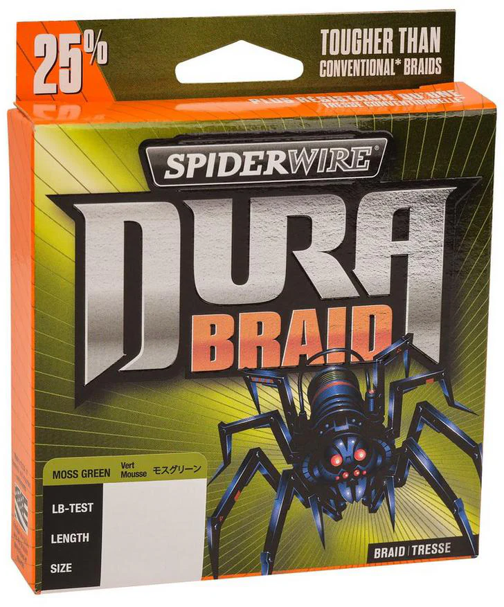 Spiderwire DuraBraid Braided Line - Moss Green - Image 4