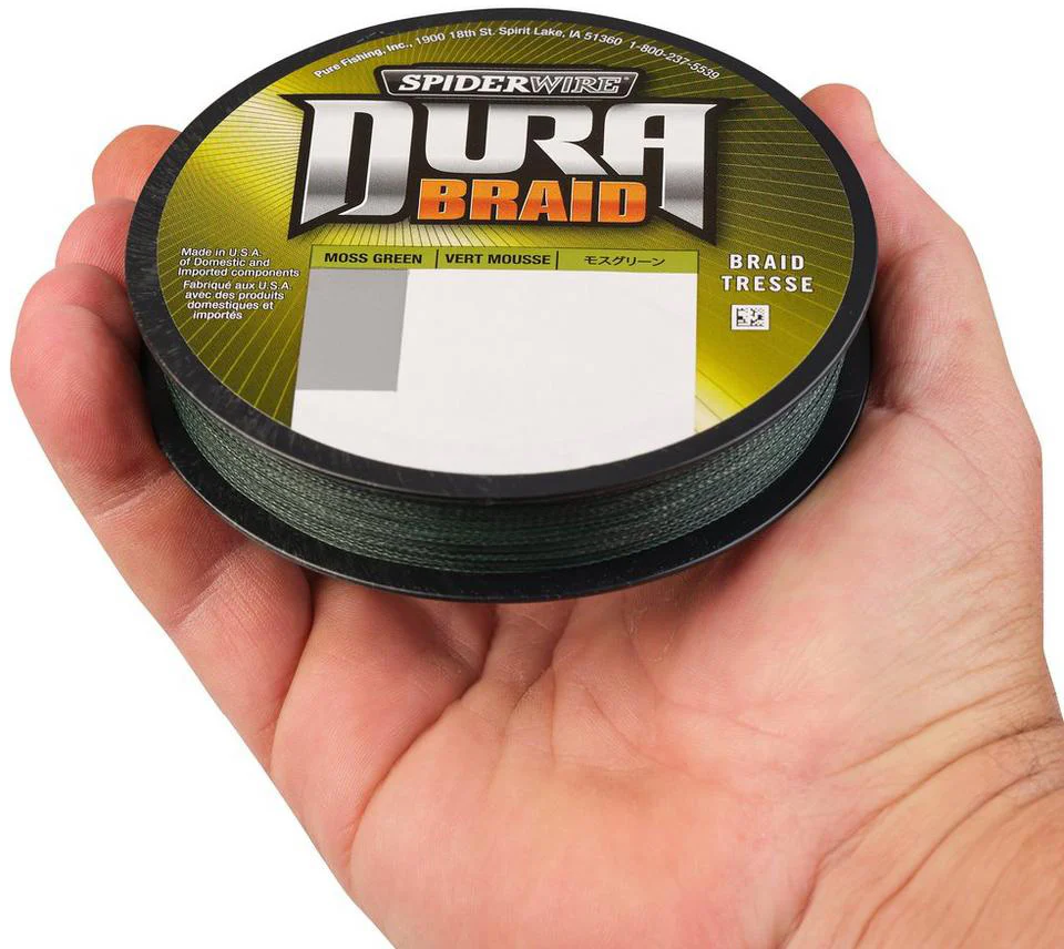 Spiderwire DuraBraid Braided Line - Moss Green - Image 7