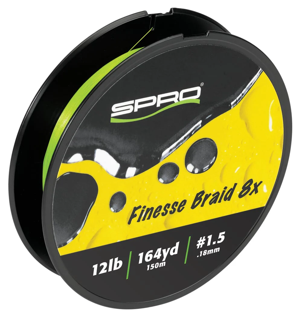SPRO Finesse Braid 8x Lime Green 164 Yards - Image 2
