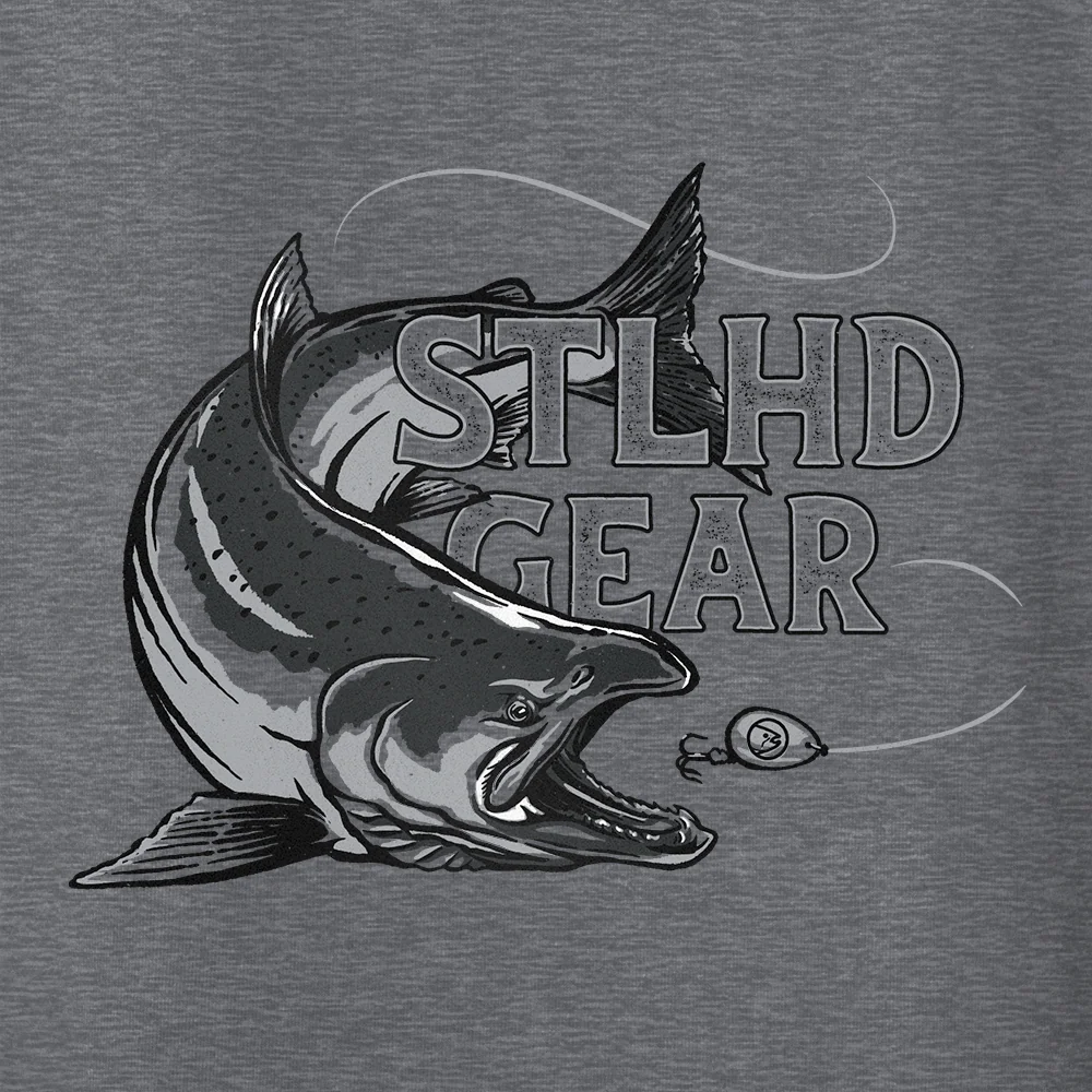 STLHD Men’s King Salmon Premium Hoodie - Image 2