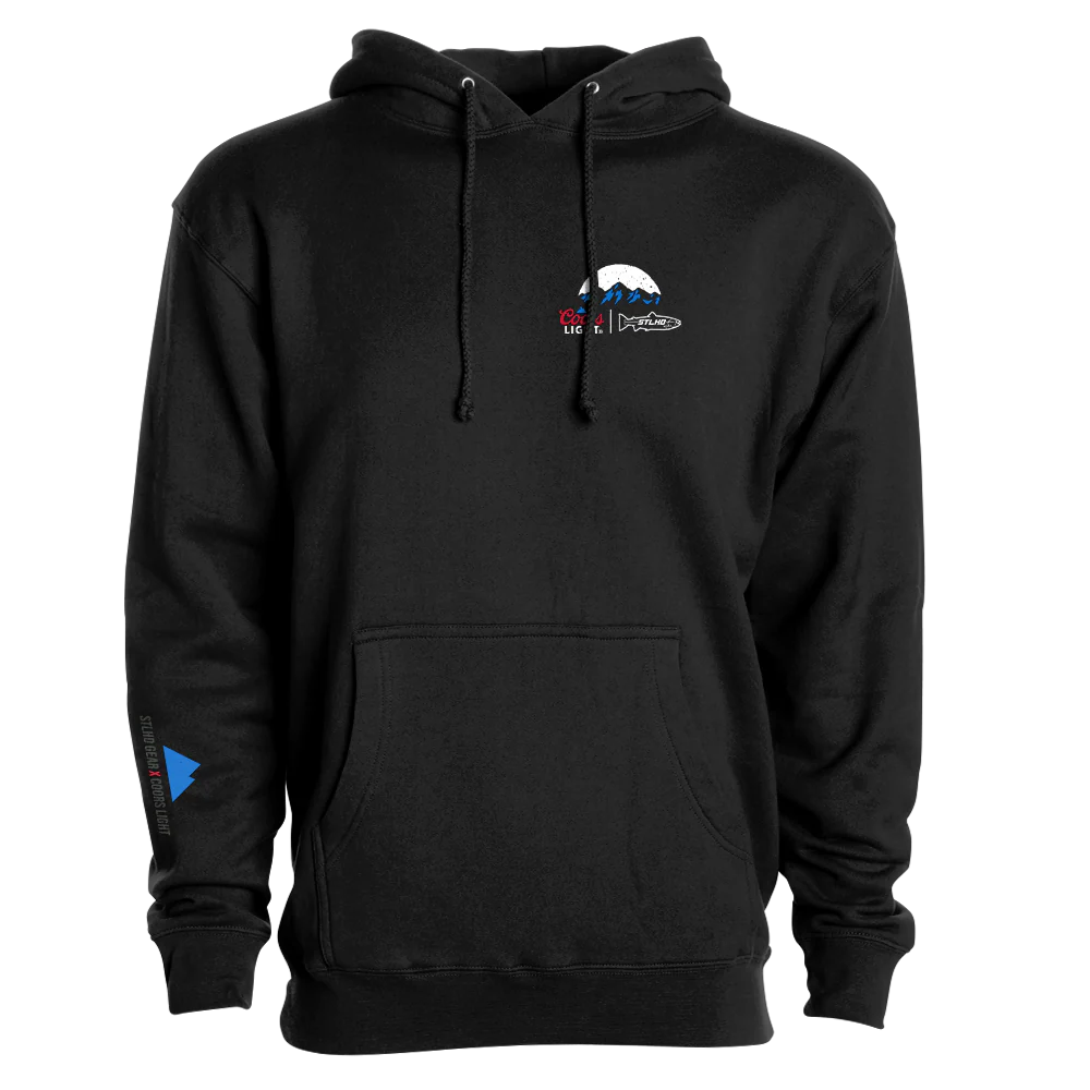 STLHD Men’s X Coors Light Chillin’ Premium Hoodie - Image 2