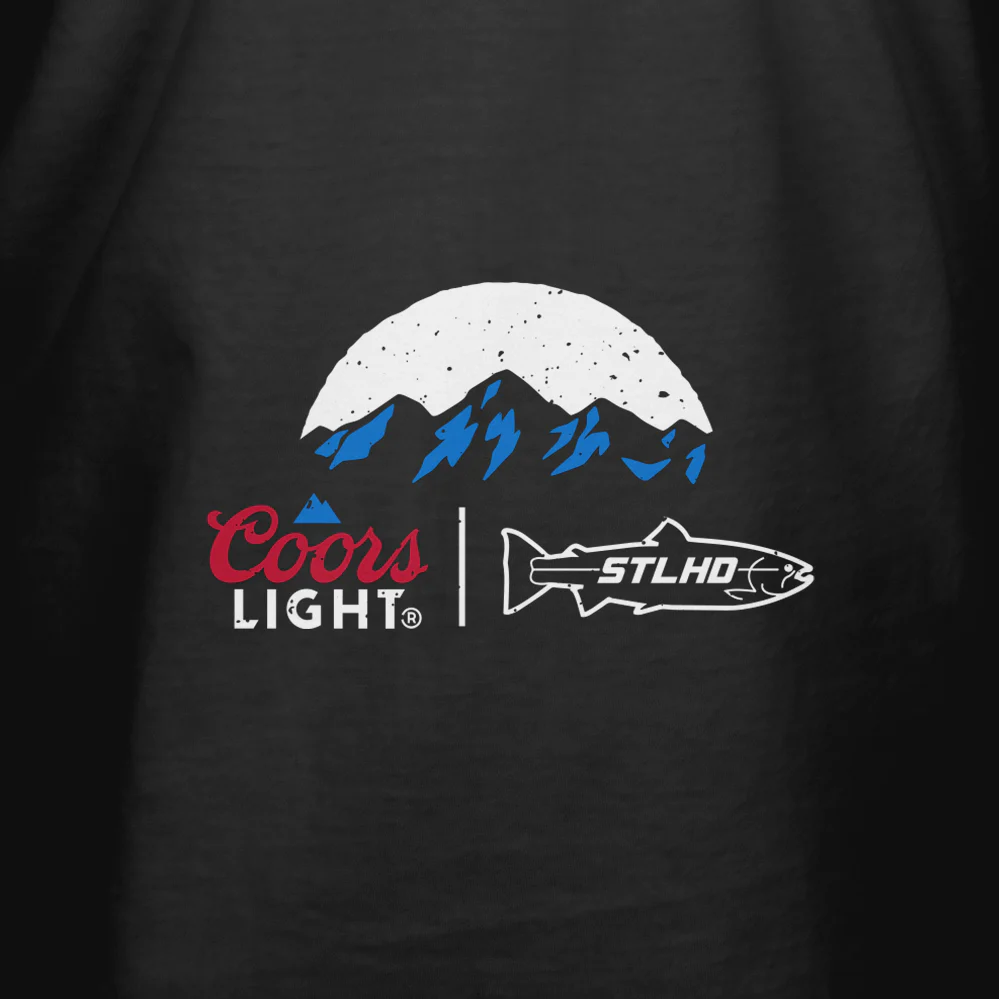 STLHD Men’s X Coors Light Chillin’ Tee - Image 3