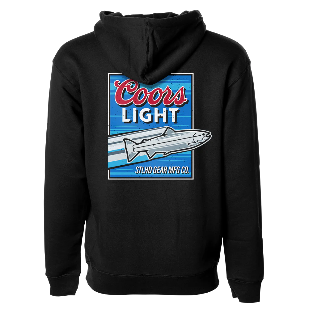STLHD Men’s X Coors Light Throwback Premium Hoodie