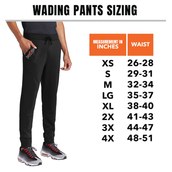 STLHD Men's North Fork Black Wading Pants - Image 4