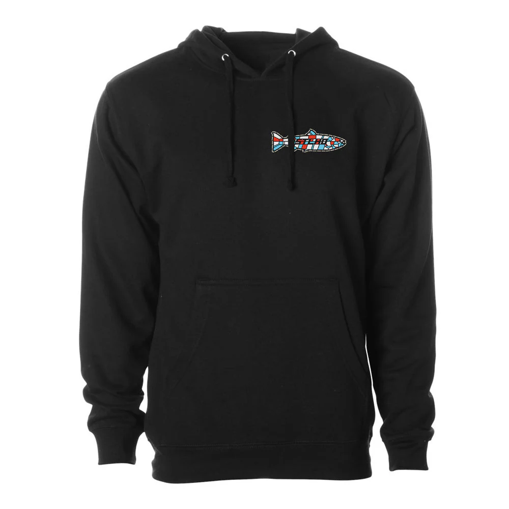 STLHD Men's Saint Sasquatch Black Standard Hoodie - Image 3