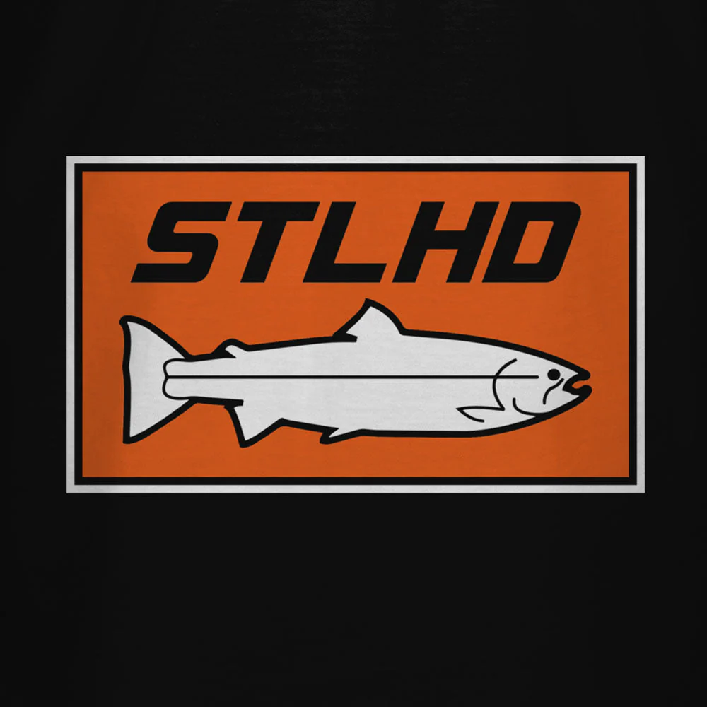 STLHD Men's Standard Logo Black T-Shirt - Image 2