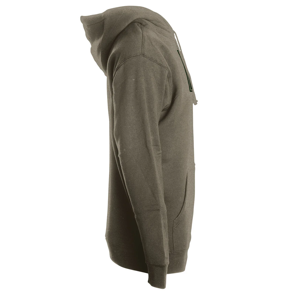 STLHD Men's Tidewater Army Green Premium Hoodie - Image 4
