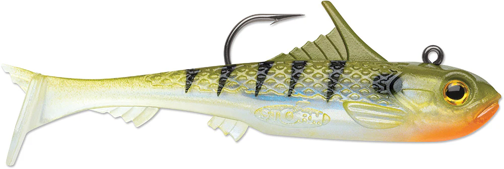 Storm Surge Minnow Pre-Rigged Swimbait - 4 Inch - Image 2