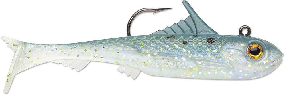 Storm Surge Minnow Pre-Rigged Swimbait - 4 Inch - Image 8