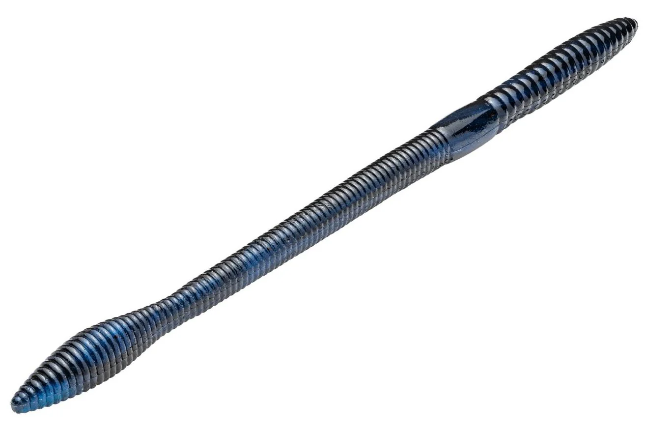 Strike King KVD Bull Worm 10 inch Soft Plastic Worm 5 pack - Image 3