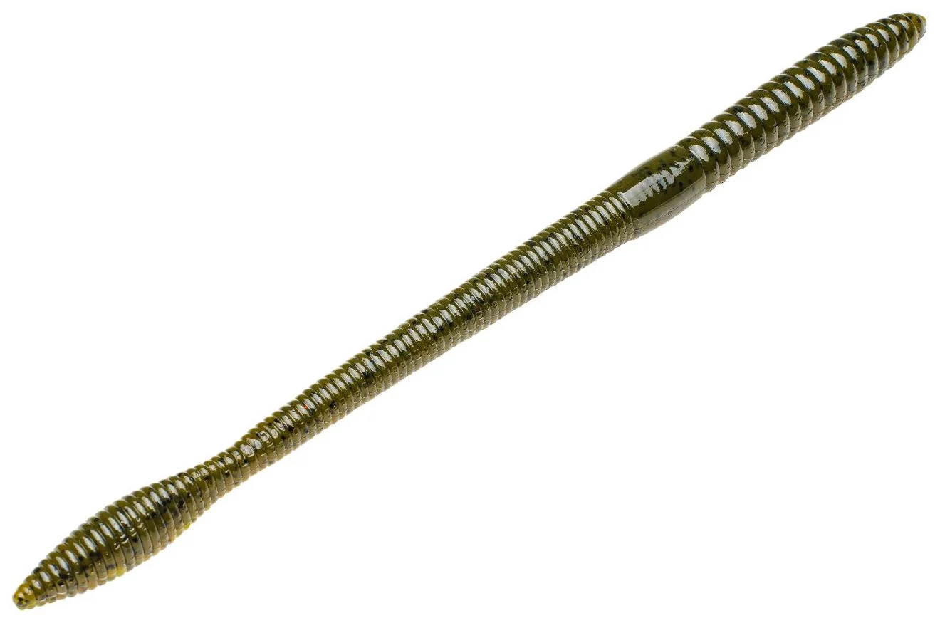 Strike King KVD Bull Worm 10 inch Soft Plastic Worm 5 pack - Image 5