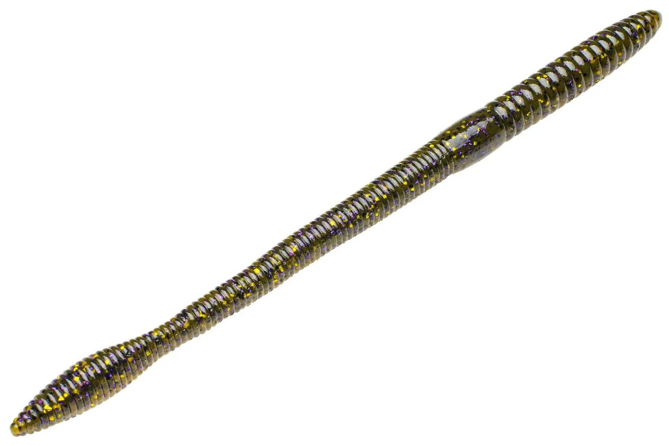 Strike King KVD Bull Worm 10 inch Soft Plastic Worm 5 pack - Image 7