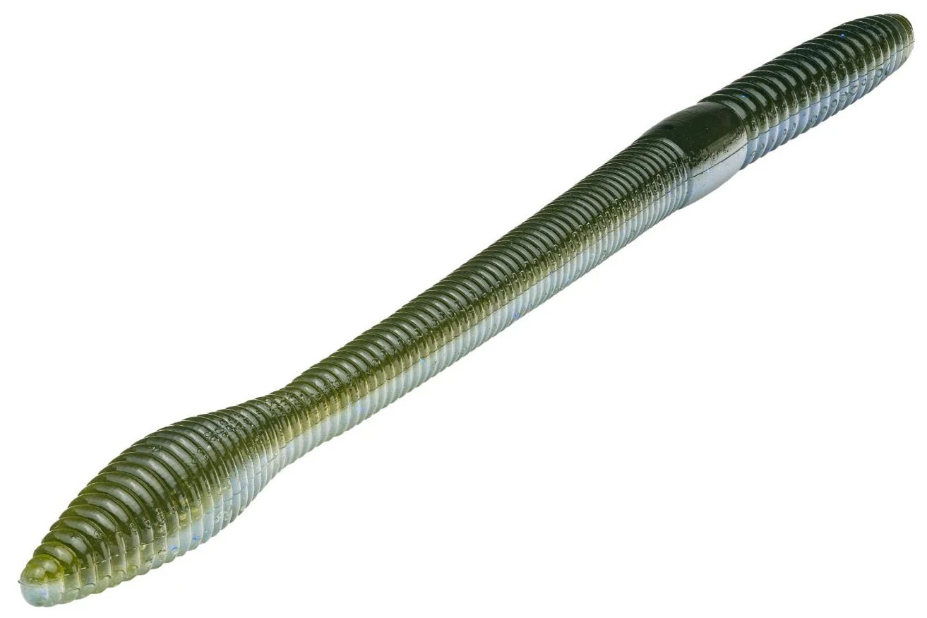 Strike King KVD Bull Worm 10 inch Soft Plastic Worm 5 pack - Image 9