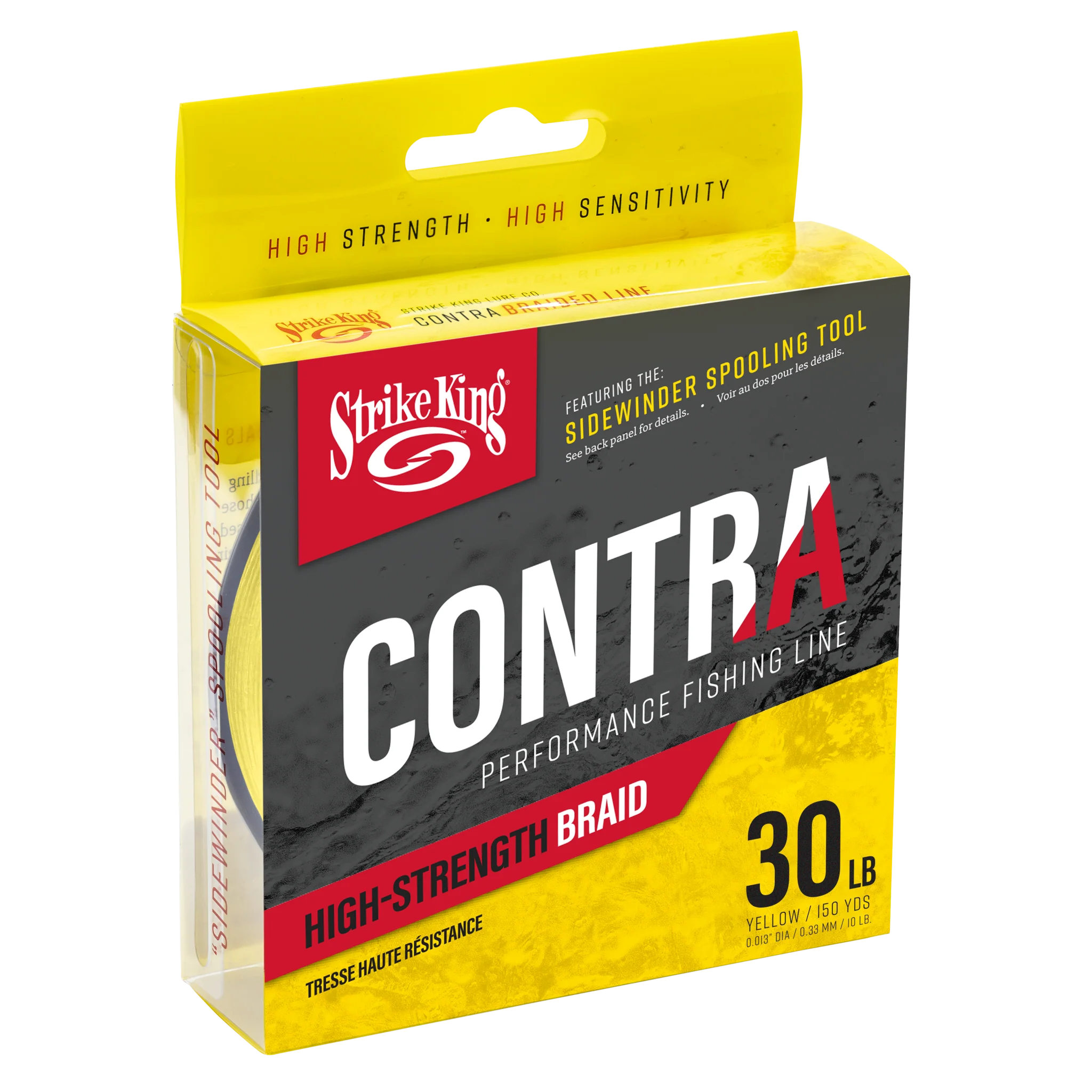Strike King Contra Braid - Hi-Vis Yellow - Image 7