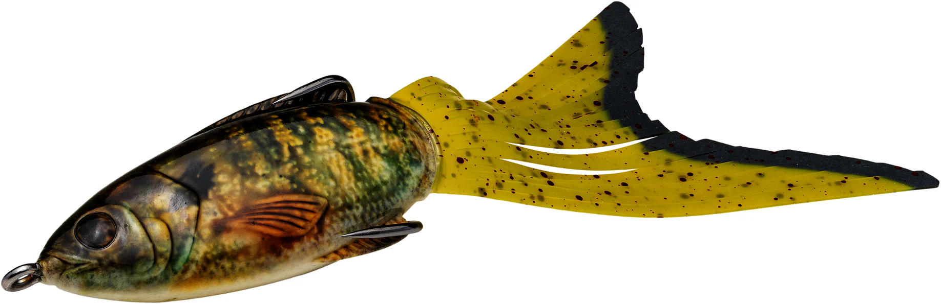 Strike King Hack Attack Pad Perch 5 1/4 inch Hollow Body Panfish - Image 2