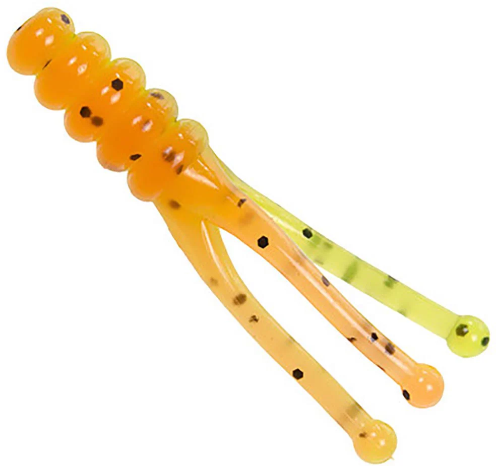 Mr. Crappie Joker Triple Tail Soft Plastic Grub - 15 pack - Image 5
