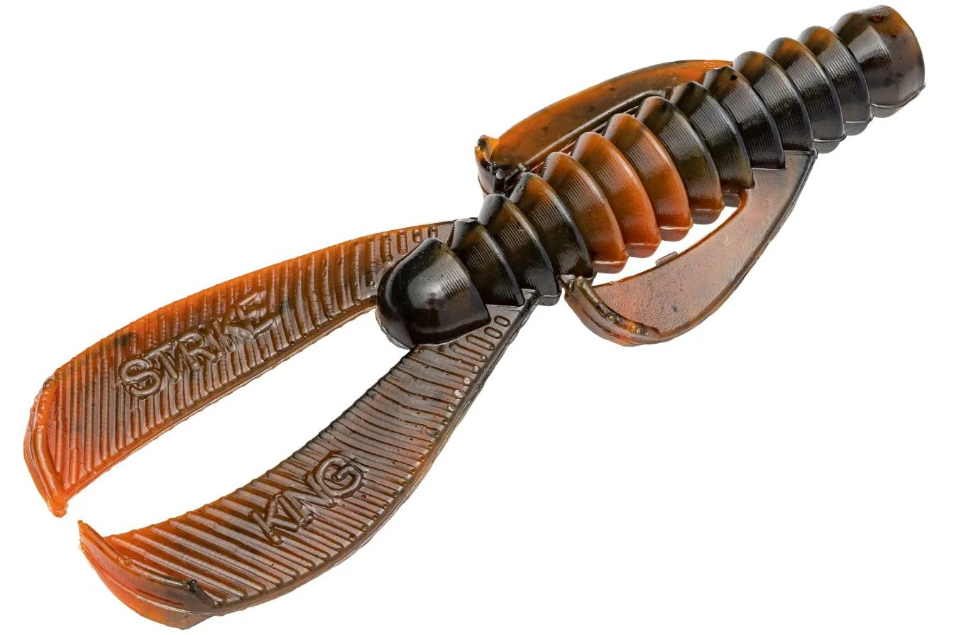 Strike King Rage Ned Bug 2 1/2 inch Soft Plastic Creature Bait 9 pack - Image 12