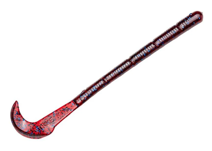 Strike King Rage Thumper Worm Soft Plastic Worm - Image 2