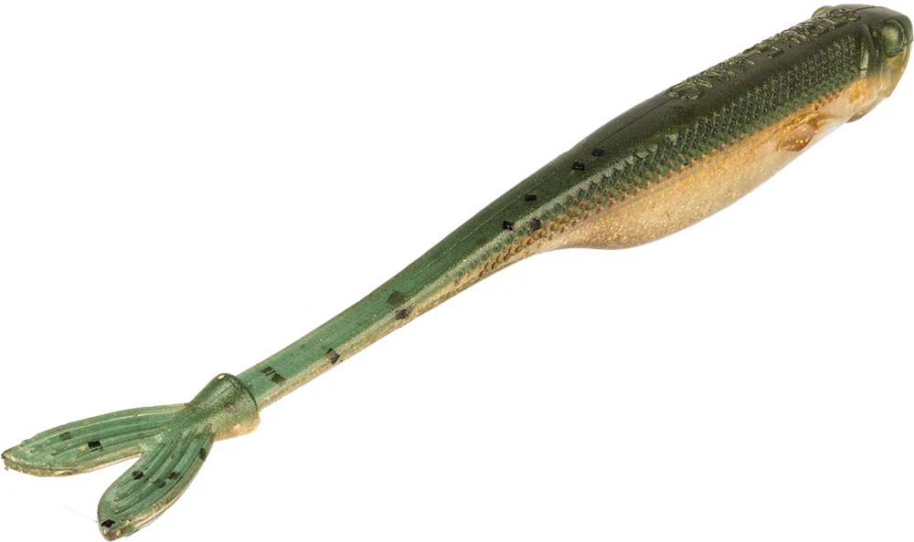 Strike King Spotlight Split Minnow Soft Jerkbait - 4 Inch - Image 6