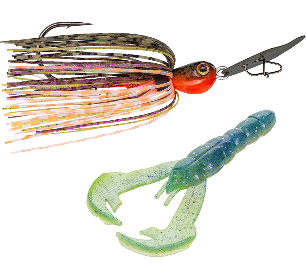 Strike King Thunder Cricket & Rage Craw Bladed Jig Combo - Image 11