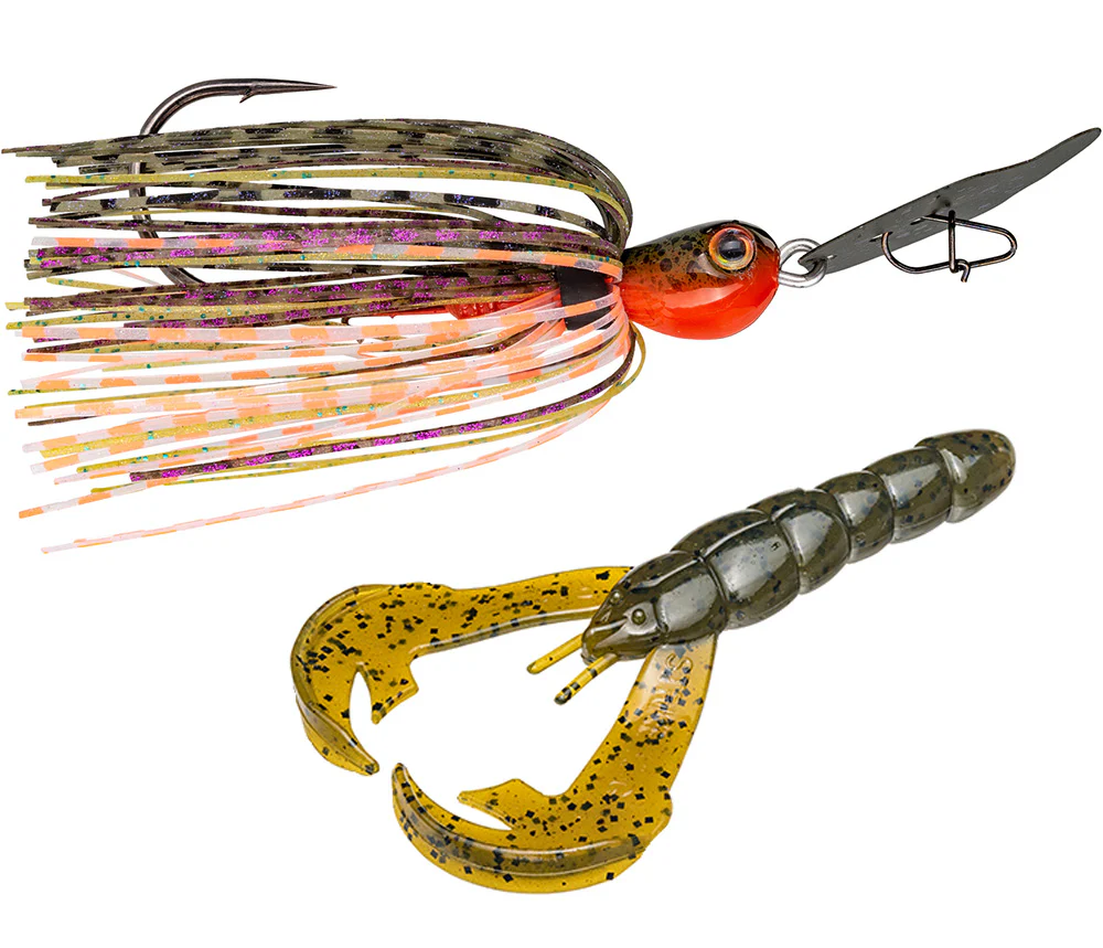 Strike King Thunder Cricket & Rage Craw Bladed Jig Combo - Image 14