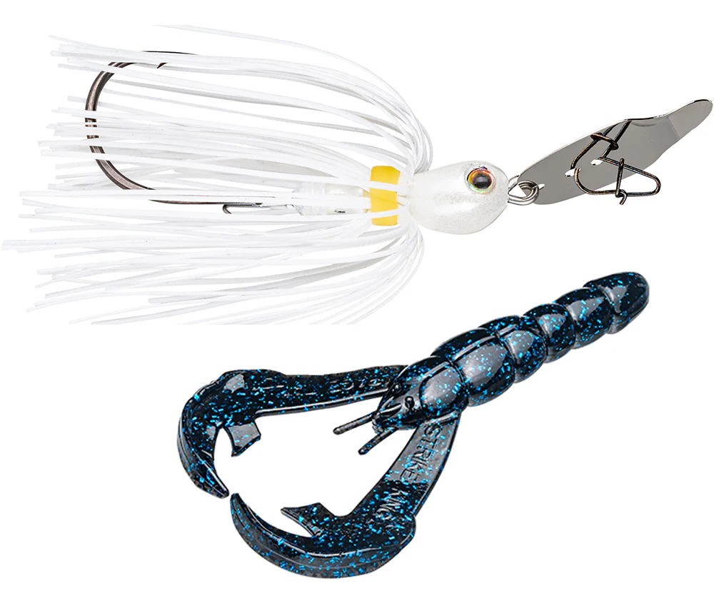 Strike King Thunder Cricket & Rage Craw Bladed Jig Combo - Image 9