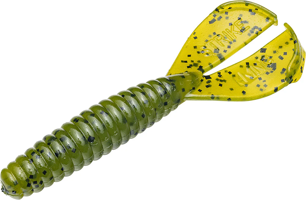 Strike King Twin Tail Rage Menace 3.5 inch Soft Plastic Grub 8 pack - Image 29