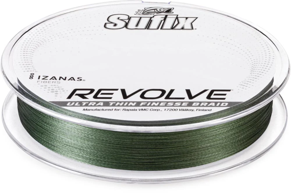 Sufix Revolve Low-Vis Green Braid - 200 Yards - Image 7