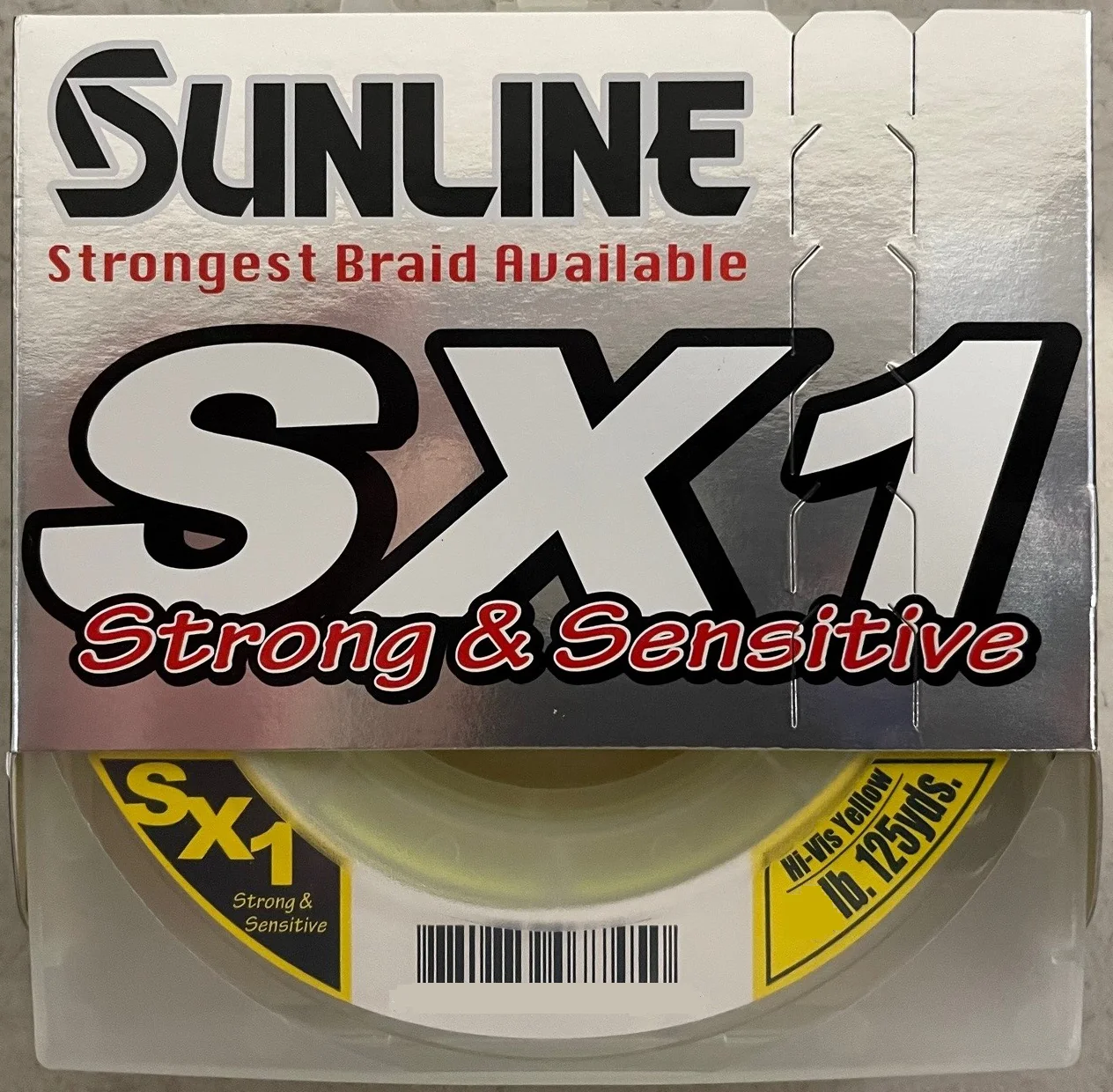 Sunline SX1 Braid High-Vis Yellow Leader 125 yd - Image 2
