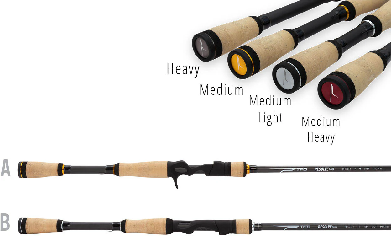 Temple Fork Outfitters Resolve Bass Spinning Rods - Image 6