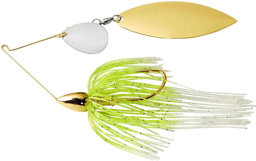 War Eagle Tandem Colorado Willow Gold Frame Spinnerbait - 1/2 oz - Image 10