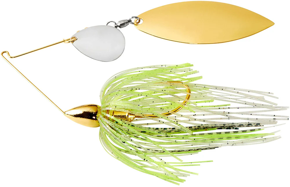 War Eagle Tandem Colorado Willow Gold Frame Spinnerbait - 1/2 oz - Image 6