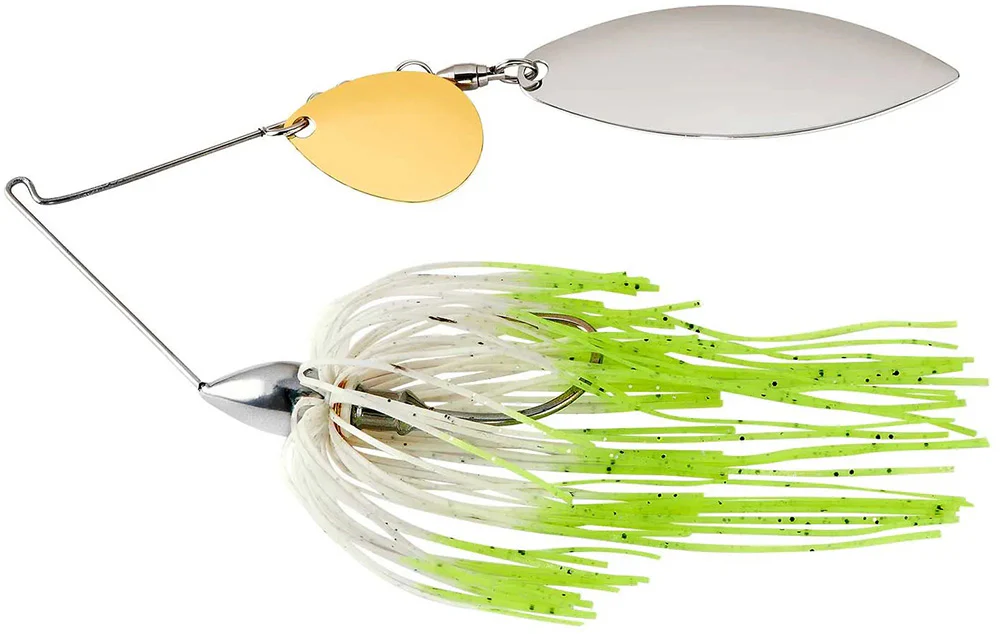 War Eagle Tandem Colorado Willow Nickel Frame Spinnerbait - 3/8 oz - Image 5